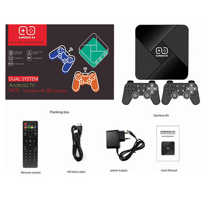 Console de jeu G5 avec système double et manette sans fil