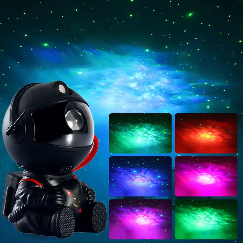 Lampe Veilleuse Projecteur Galaxie Astronaute LED