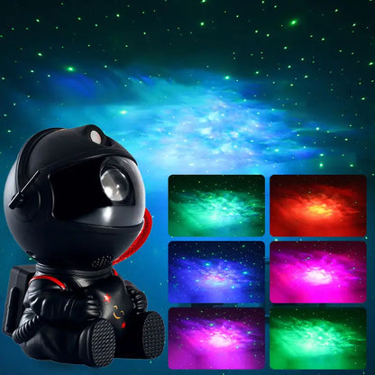 Lampe Veilleuse Projecteur Galaxie Astronaute LED