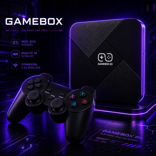 G5 Game Console with Dual System and Wireless Controller