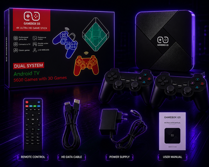 G5-Spielekonsole mit Dual-System und drahtlosem Gamecontroller