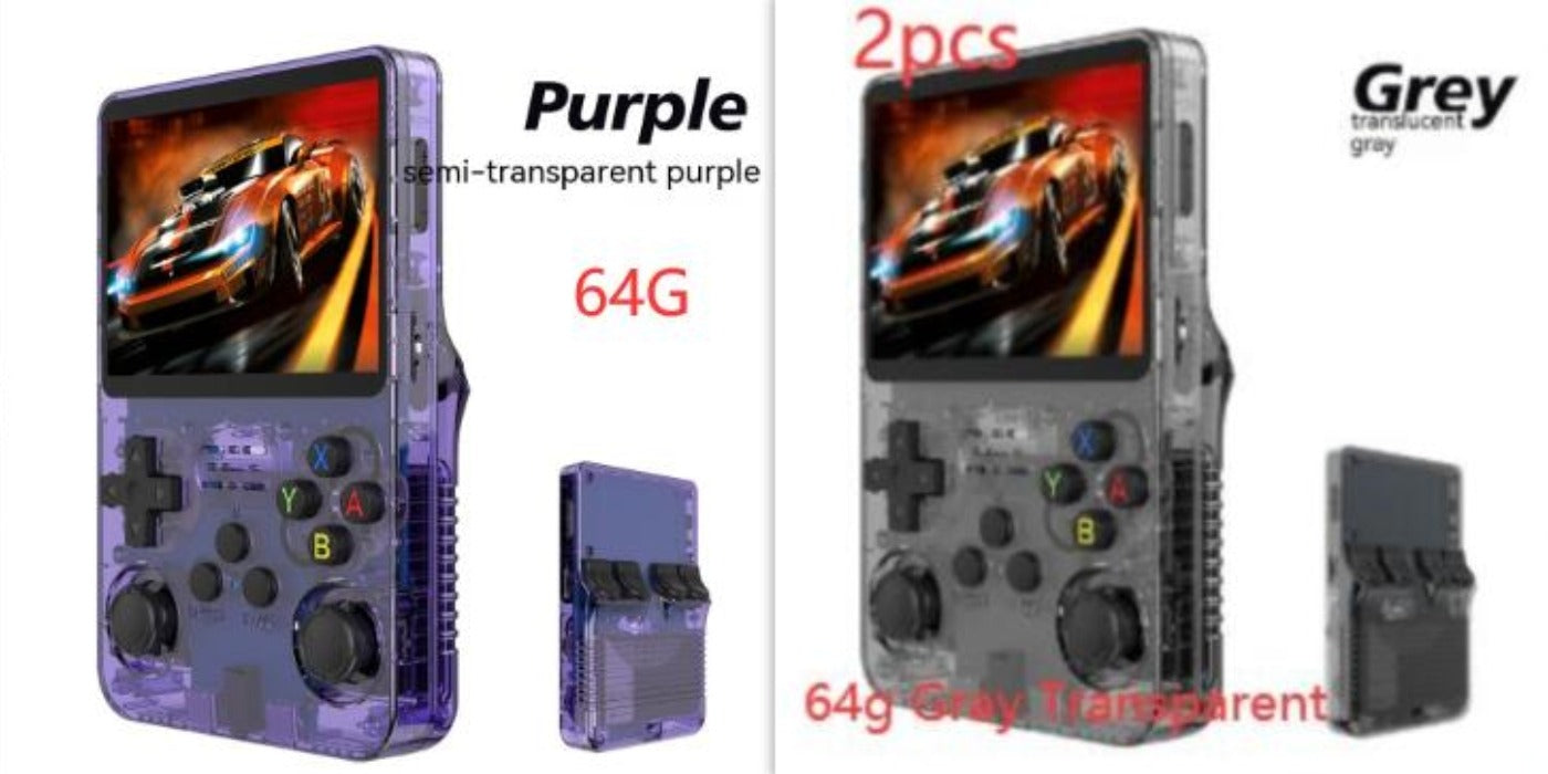 Console de Jeu Double Système Rétro Arcade 3D