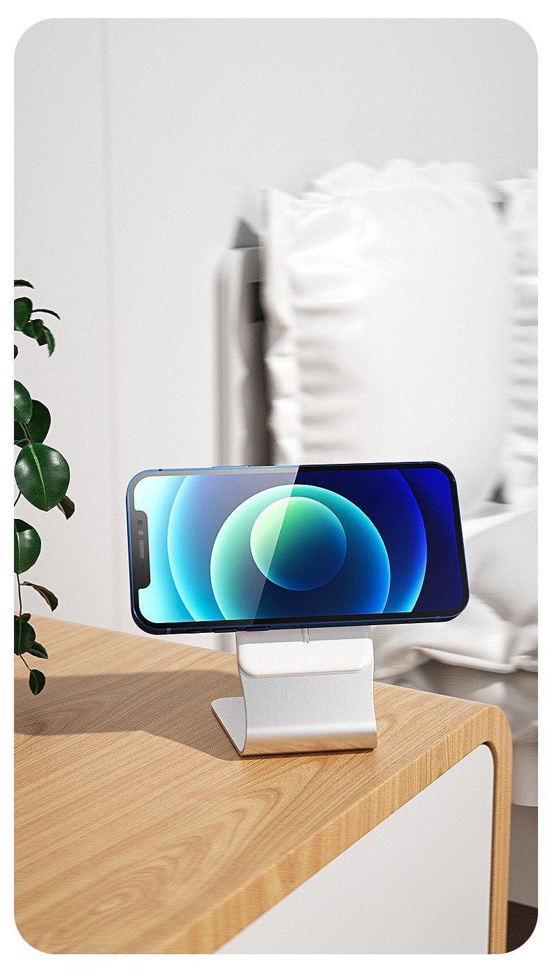 Support de Bureau pour Charge Sans Fil pour Téléphones Mobiles