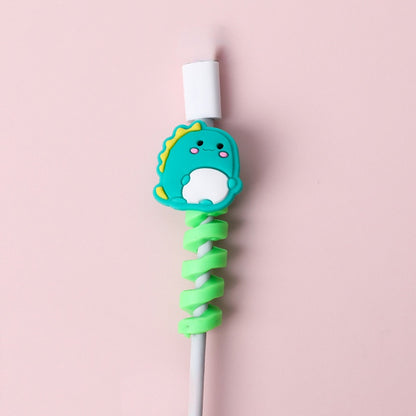 Protecteur et Organisateur de Câble USB en Spirale Cartoon